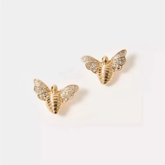 ✨NWT - Lilly Pulitzer Gold Bee Earrings✨ - Picture 1 of 4